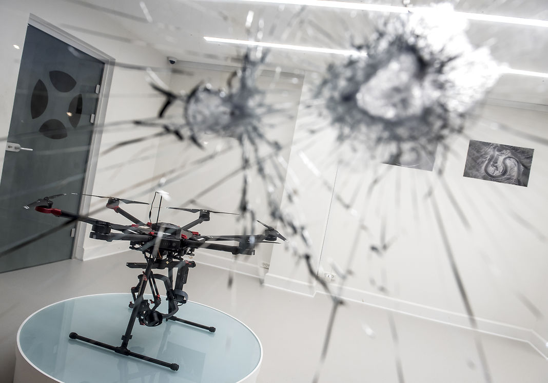 Dronebutik fik smadret ruder - hjalp PET i terrorsag -